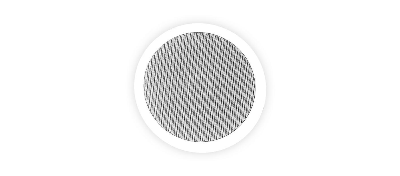 智能语音吸顶音箱功能示意